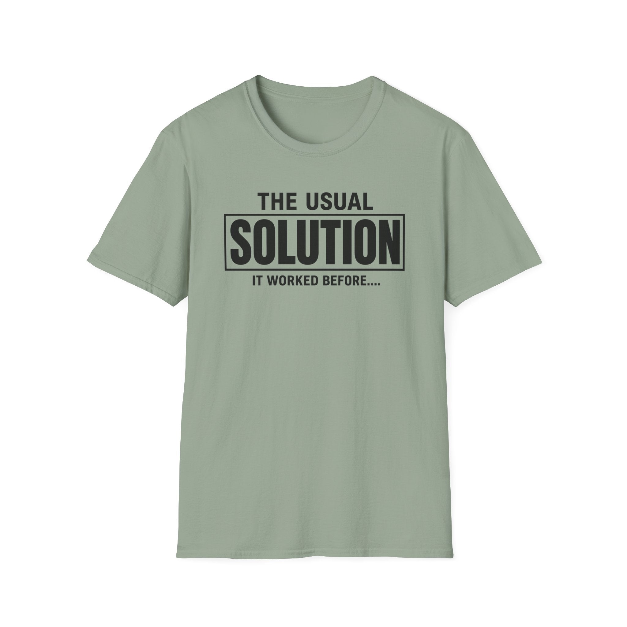 Usual Solution (Worked Before)