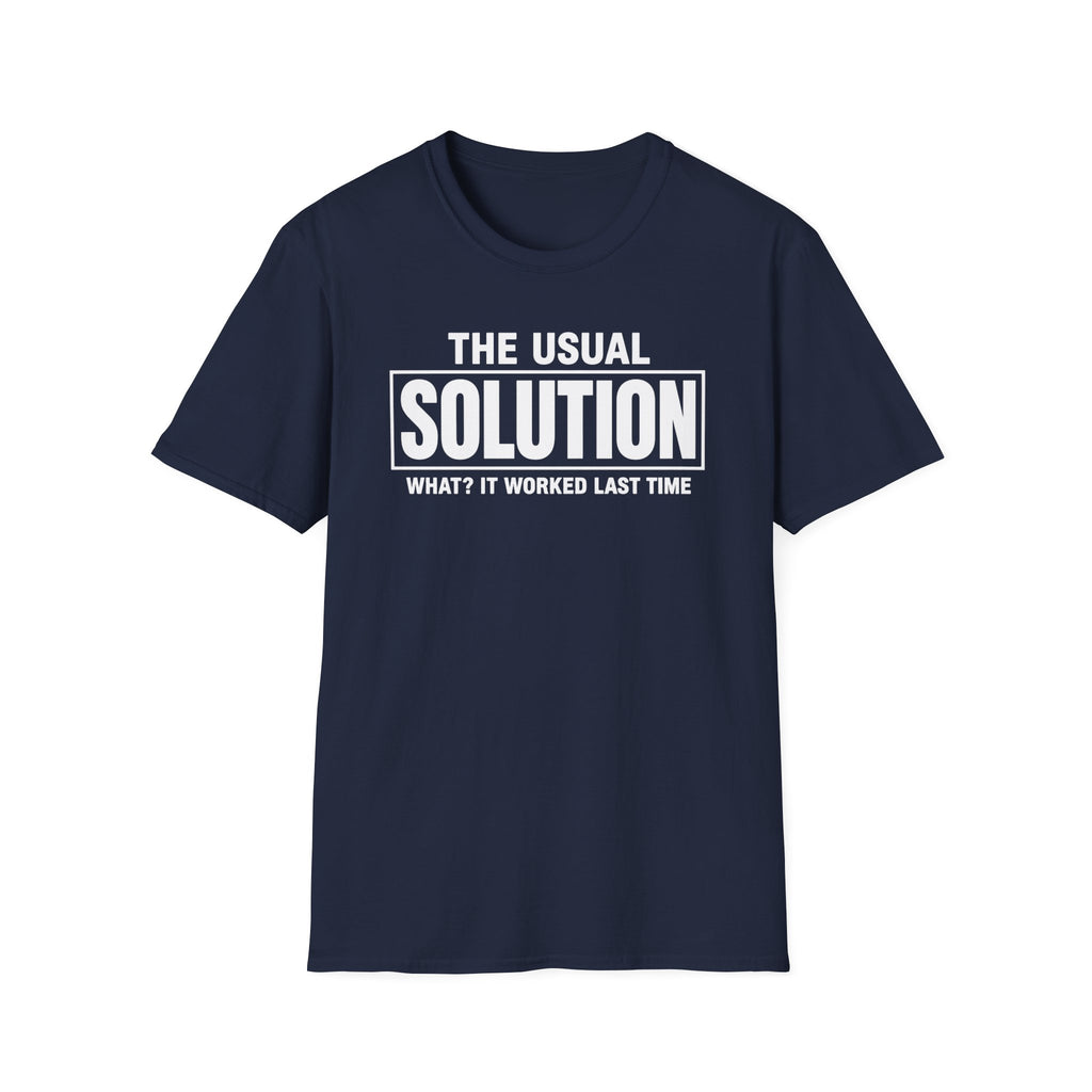 Usual Solution (Worked Last Time)