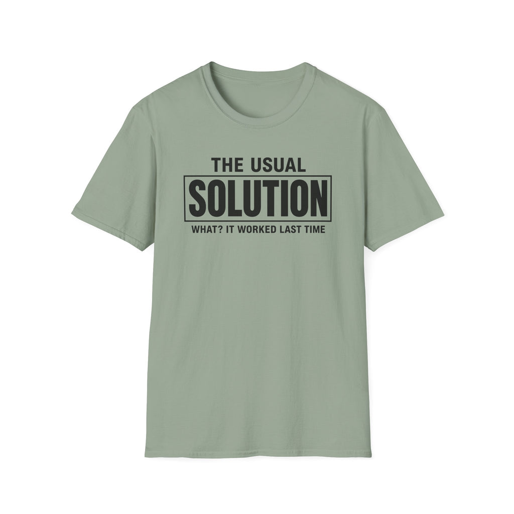 Usual Solution (Worked Last Time)
