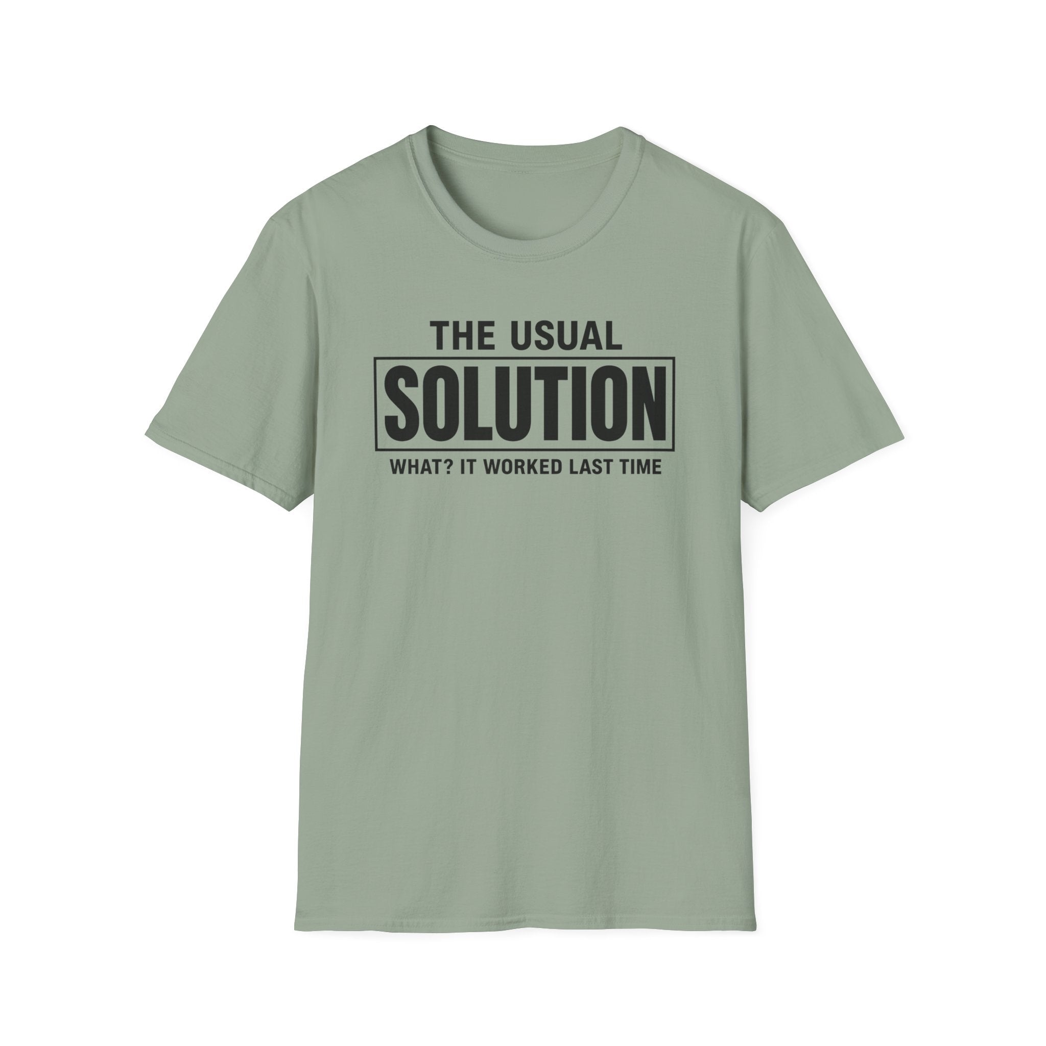 Usual Solution (Worked Last Time)